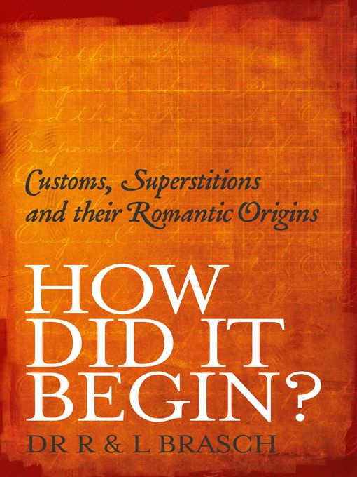 Title details for How Did It Begin by R Brasch - Available